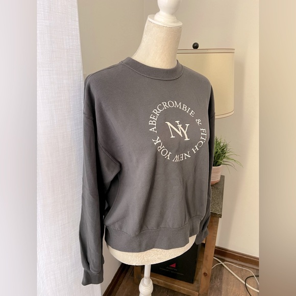 NWT Abercrombie & Fitch Sweatshirt - Picture 4 of 8